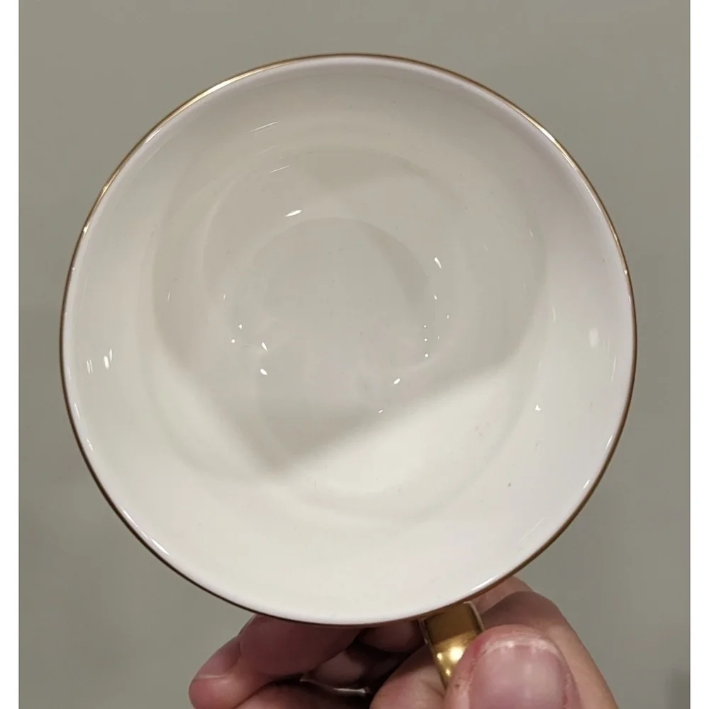Cathy Hardwick for Mikasa Ming Green Fish and Shell Bone China Tea Cup